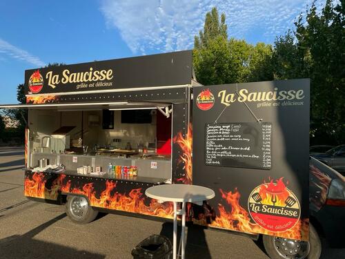 Attention : changement de jour pour votre food-truck « La Saucisse »