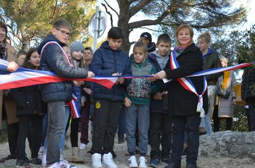 Inauguration de la piste de BMX aux jardins de l'Aygues