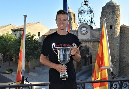 Antoine Deschamps vainqueur de la Coupe de France de roller dans la catégorie semi-marathon !