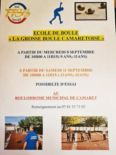 Information de La Grosse Boule Camarétoise