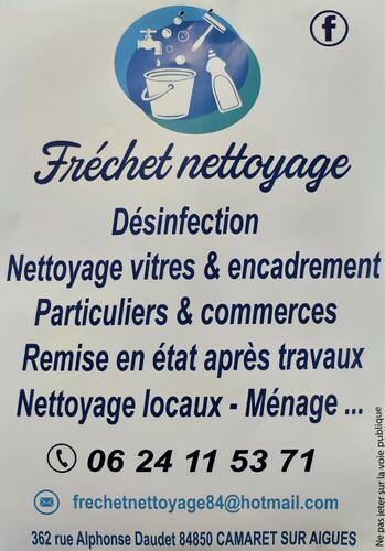 Une nouvelle entreprise sur Camaret : Fréchet nettoyage