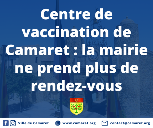 Centre de vaccination de Camaret : la mairie ne prend plus de rendez-vous