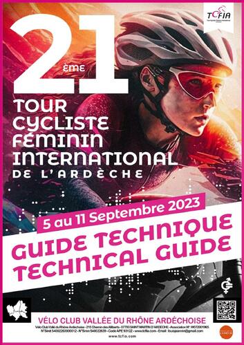 Le 21ème TCFIA (Tour Cycliste Féminin International de l'Ardèche) de passage dans les rues de Camaret le jeudi 7 septembre à partir de 15h00