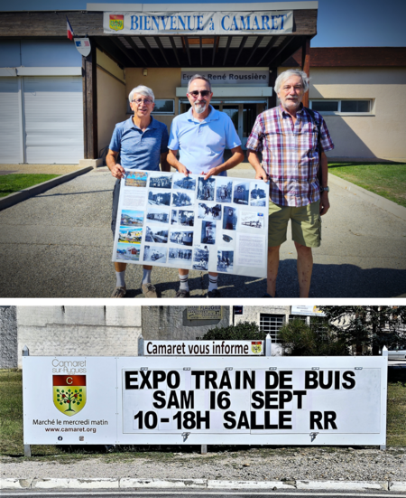 Exposition « Il était une fois le petit train du Buis » le samedi 16 septembre de 10h à 18h à la salle René Roussière