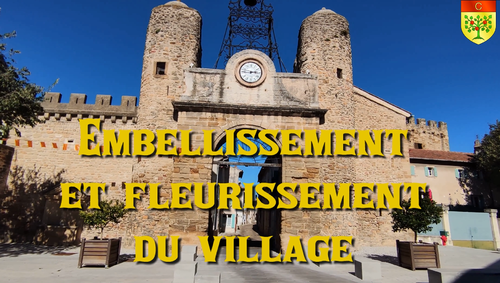 Label « Villes et Villages Fleuris » 3ème fleur : découvrez le clip qui a été diffusé le 14 novembre 2022 lors de la présentation du Label aux Camarétois dans la salle René Roussière