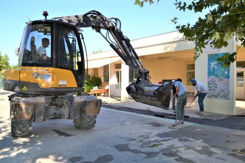 Compte-rendu des travaux qui ont été effectués dans les écoles de la Ville de Camaret-sur-Aygues