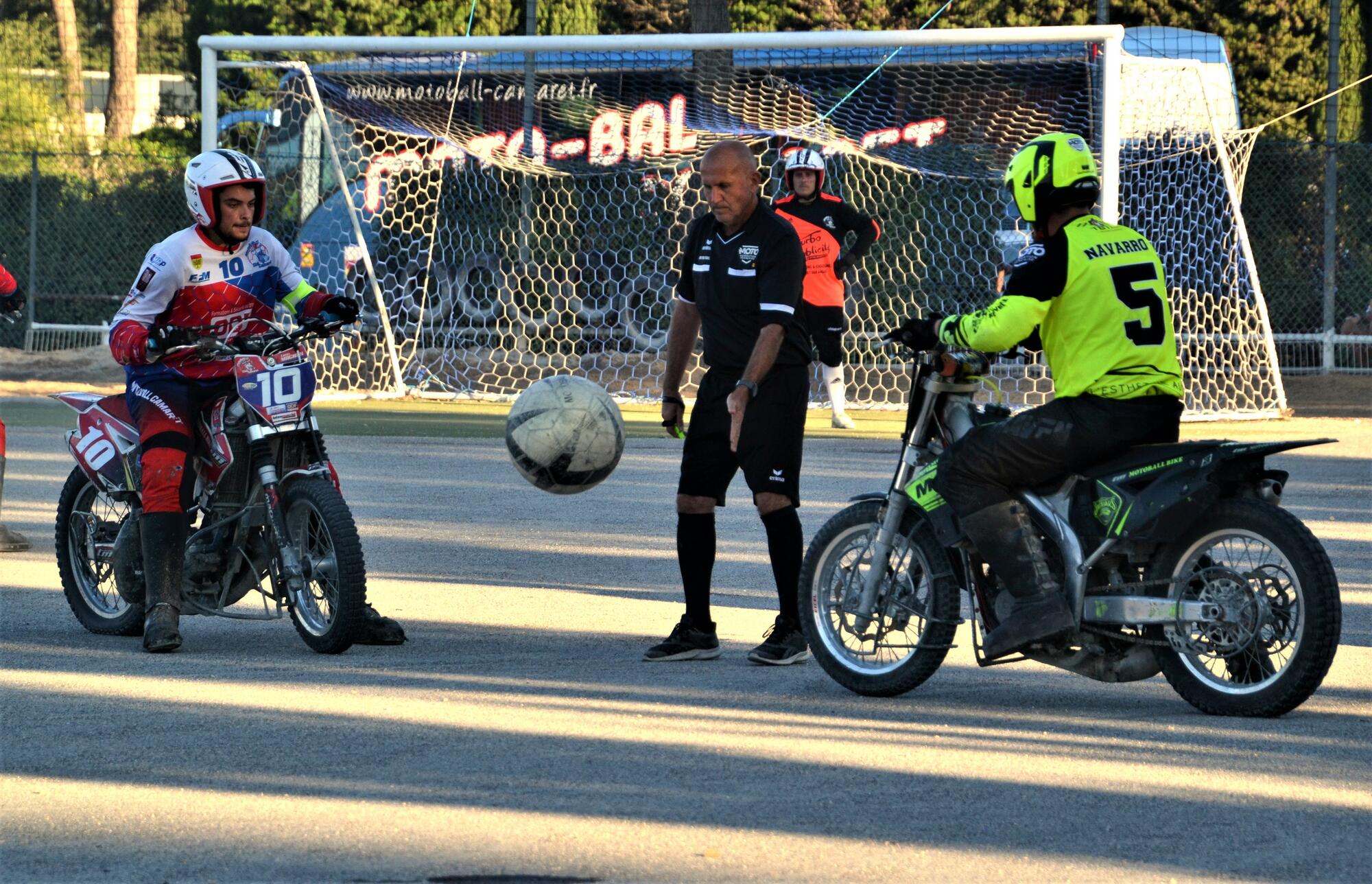 Belle victoire du Moto-Ball Club Camaret 7 buts à 2 face au Sporting club Moto-Ball Monteux ce samedi 10 juin