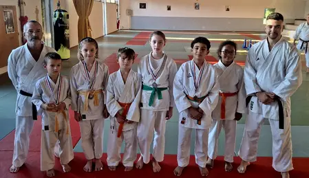 De bons résultats pour le Karaté Club Camarétois !