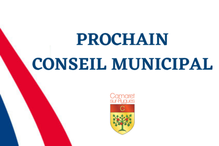 Le prochain Conseil municipal se tiendra le mardi 26 septembre 2023 à 19h00 dans la salle du Conseil municipal en mairie de Camaret