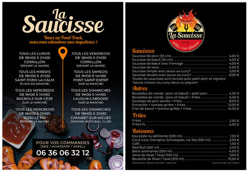 « La Saucisse », un nouveau food-truck de spécialité allemande à Camaret