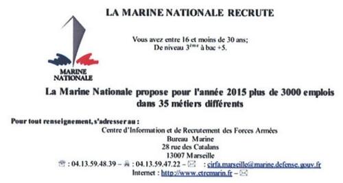 La Marine nationale recrute